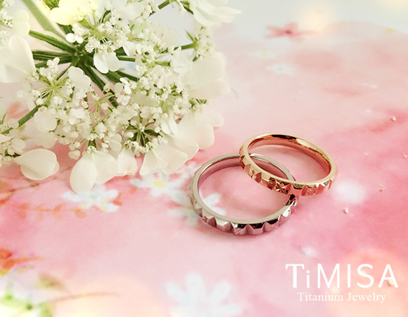 濃情巧克力 鈦 情人對戒 訂情戒 婚戒 鈦飾品 TiMISA Titanium